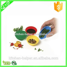 Durable promotional new style collapsible measuring cups